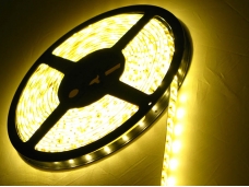 5M 5050 SMD Flexible LED Waterproof Strip Light 60 Leds Yellow Light